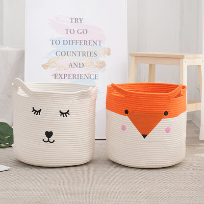 Tier motif storage basket Acalora