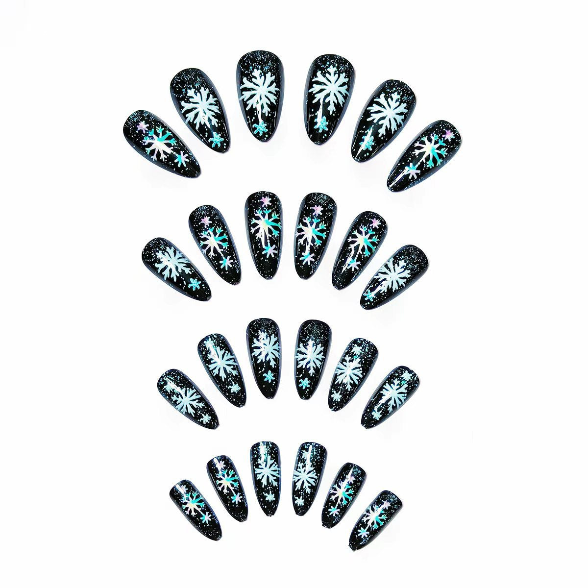 Creative Snowflake Nail Art Acalora