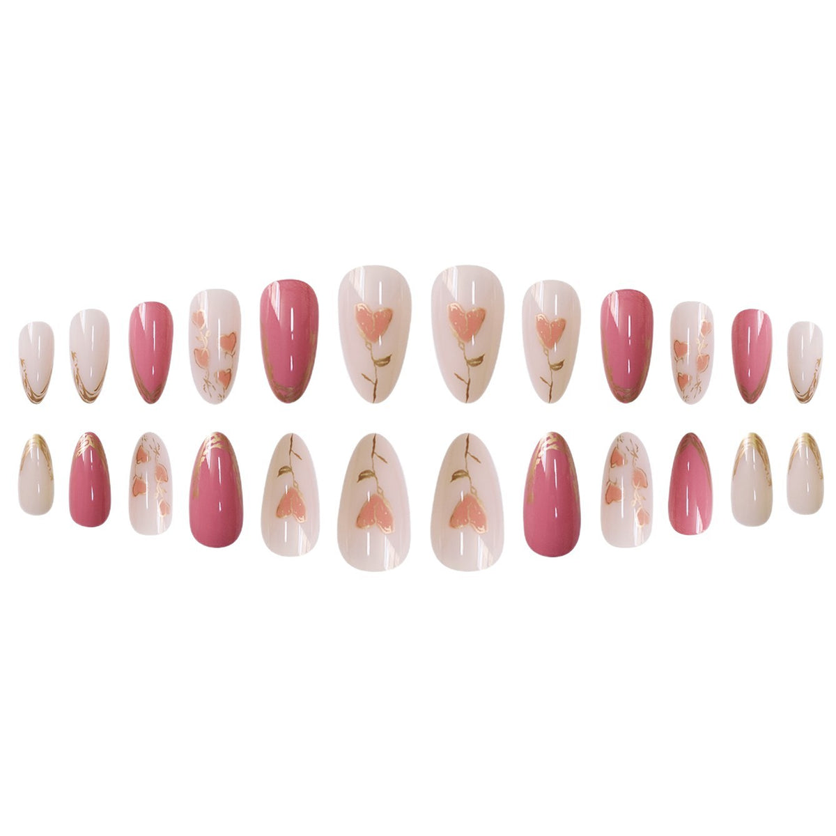 Artistic Stiletto Nail Art Extensions Acalora