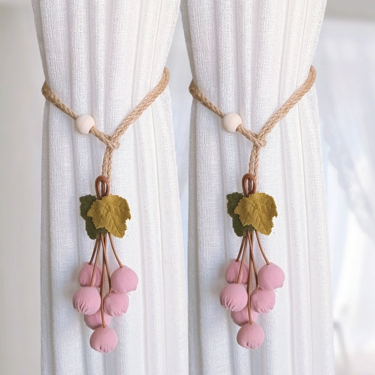 Decorative curtain tiebacks Acalora