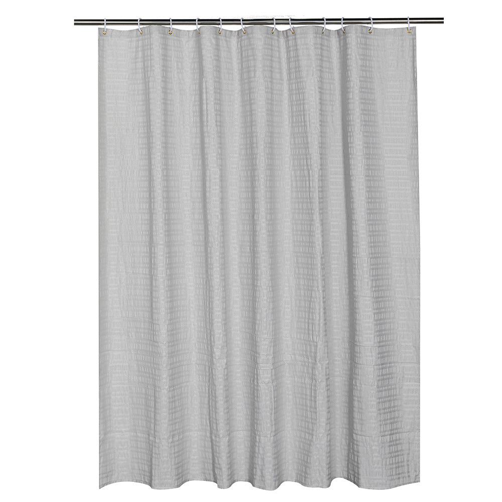 Premium Textured Shower Curtain