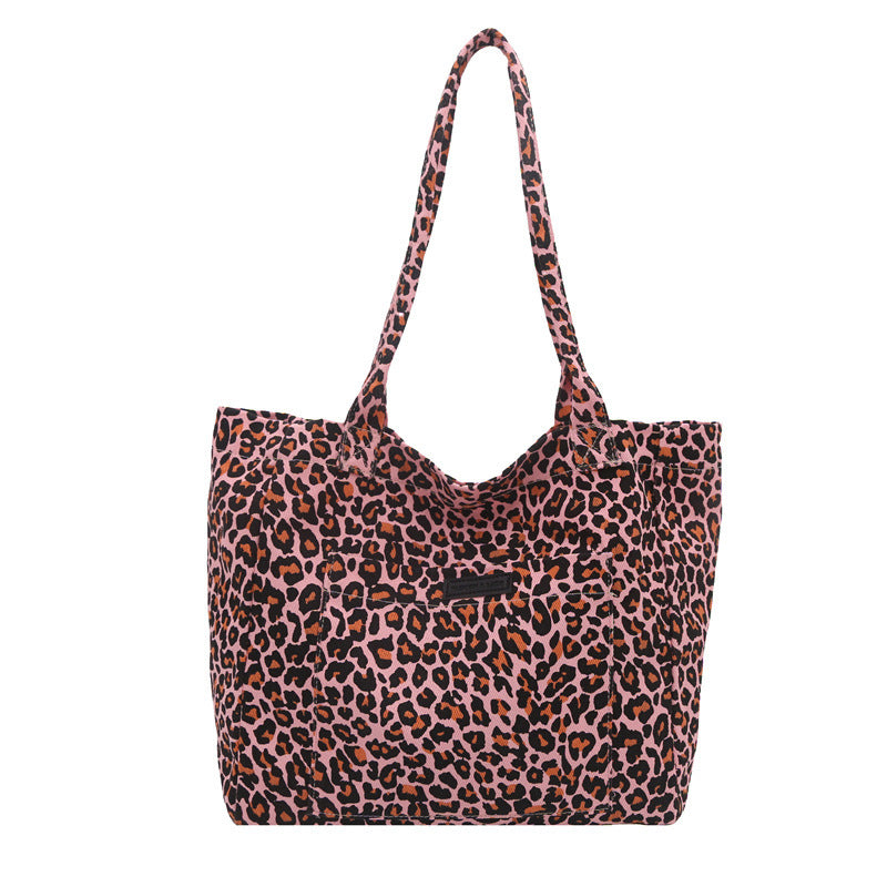 Eco-Friendly Reusable Leopard Print Tote Bag Acalora