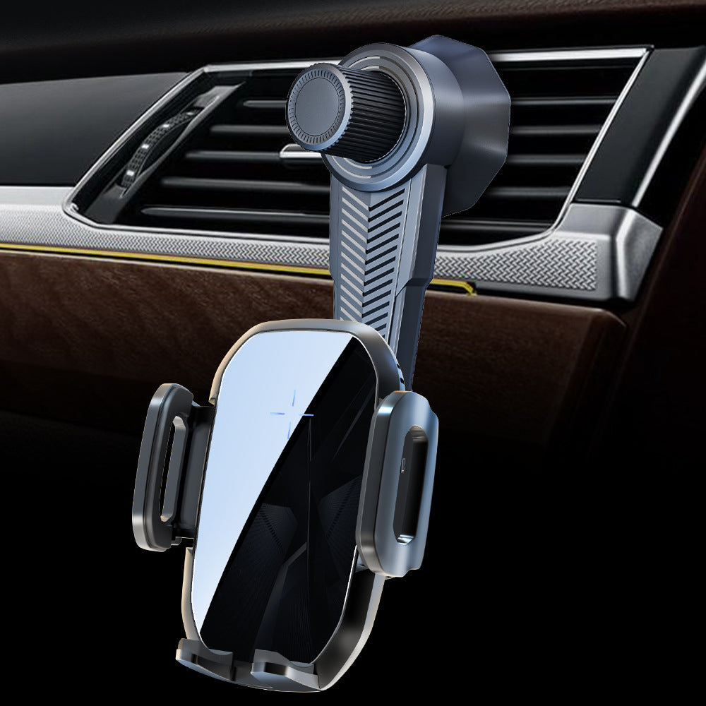 Adjustable gravity air vent smartphone car mount with full rotation joint Bowlift