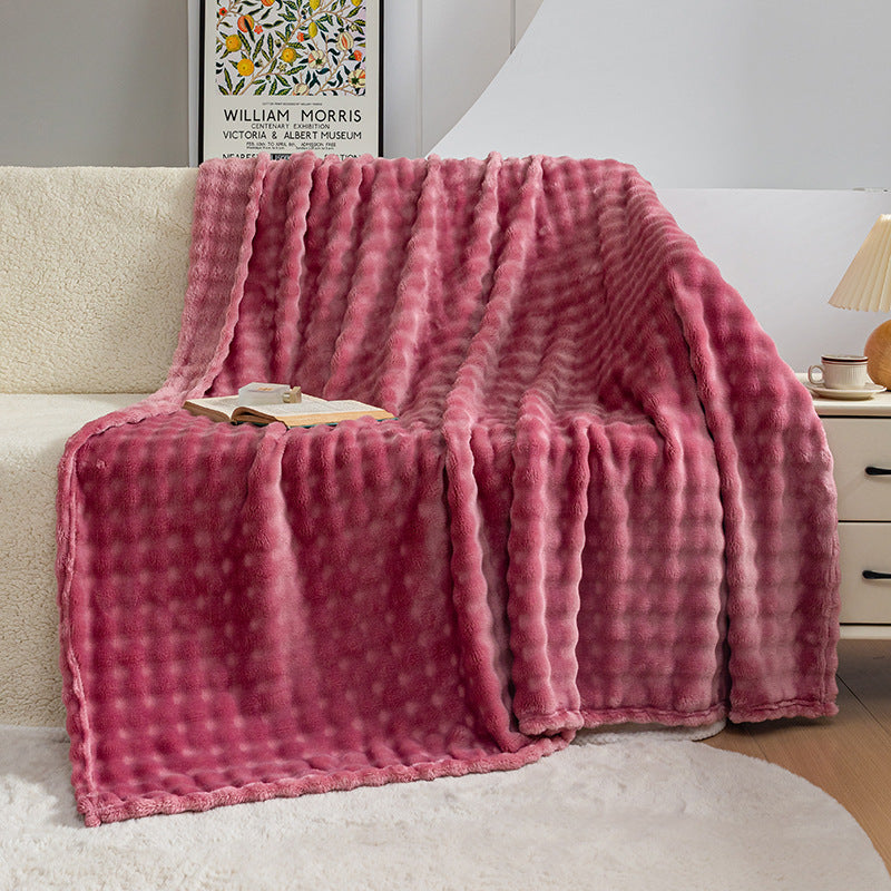 Unisex Plush Throw Blanket