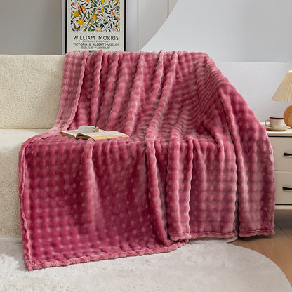 Unisex Plush Throw Blanket