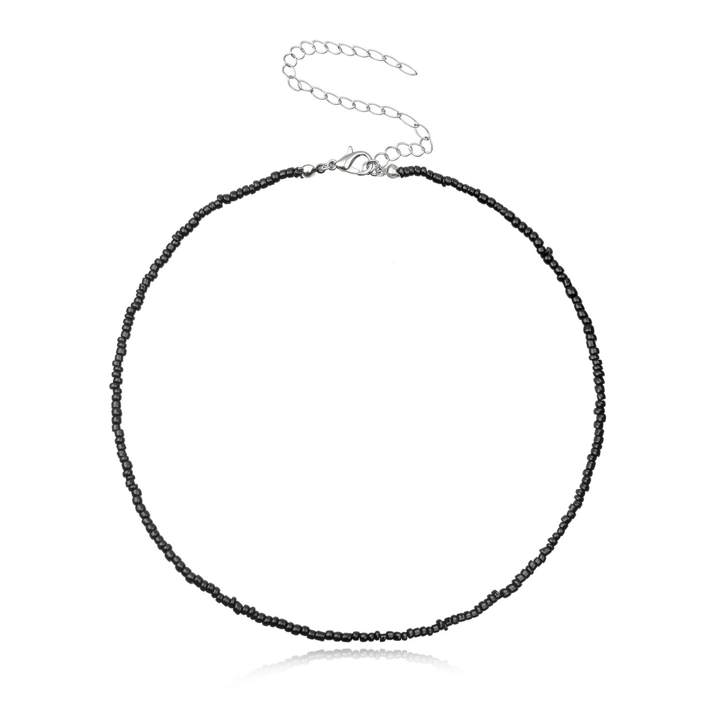 Colorful Beaded Choker Necklace Acalora