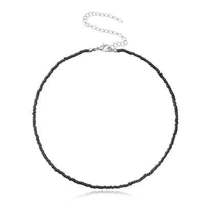 Colorful Beaded Choker Necklace Acalora