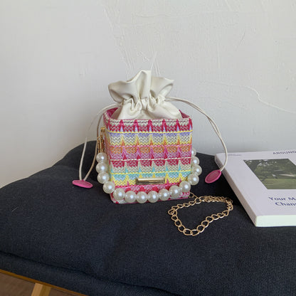 Charming Mini Drawstring Shoulder Bag Acalora