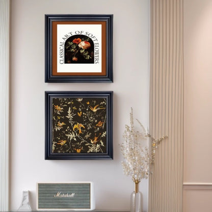 Classic Floral Art Framed Print