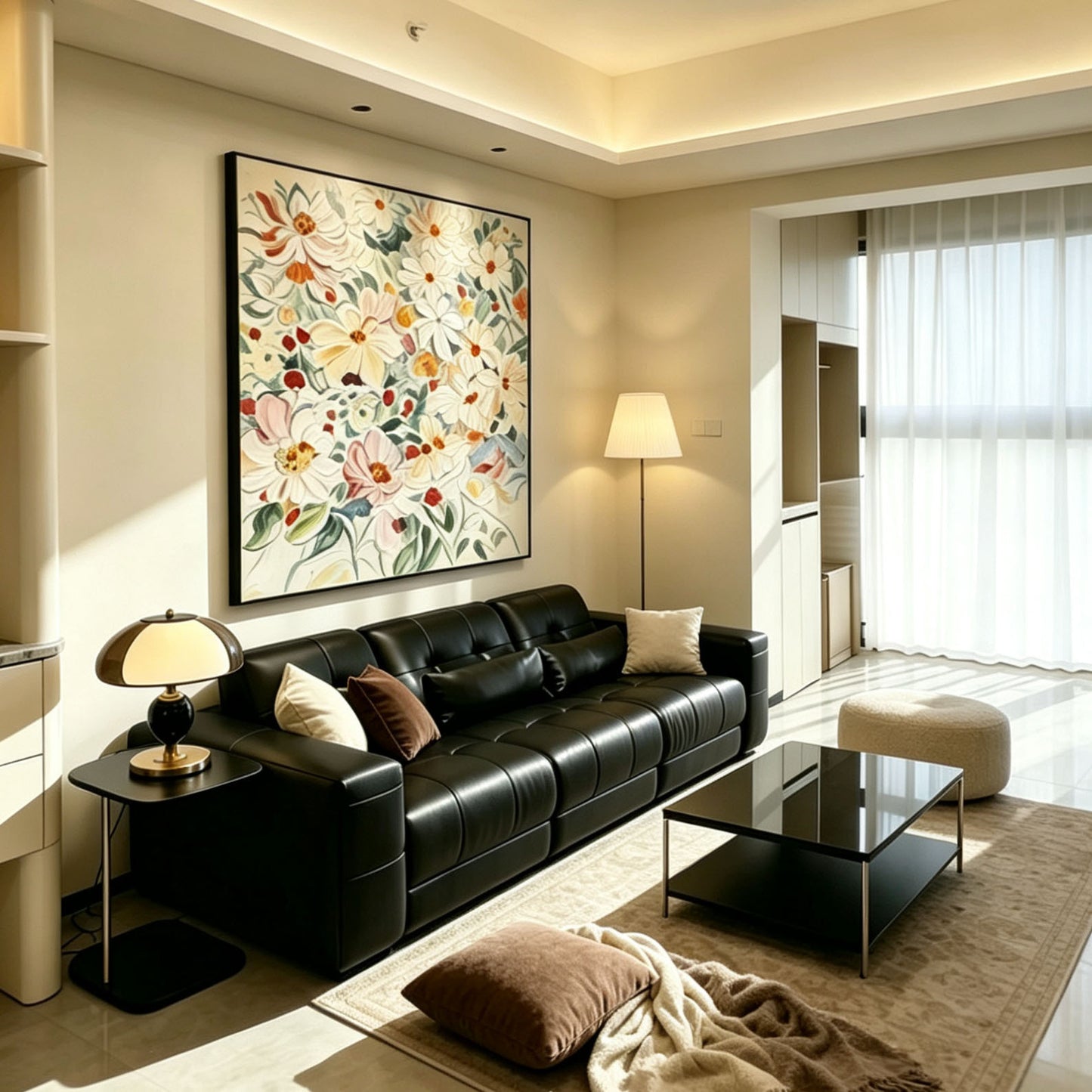 Floral Decorative Canvas Art