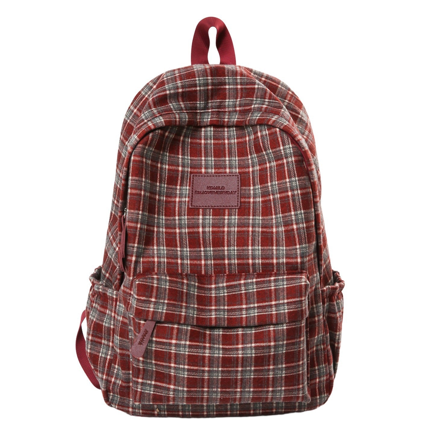 Dotted pattern casual school backpack Brehn