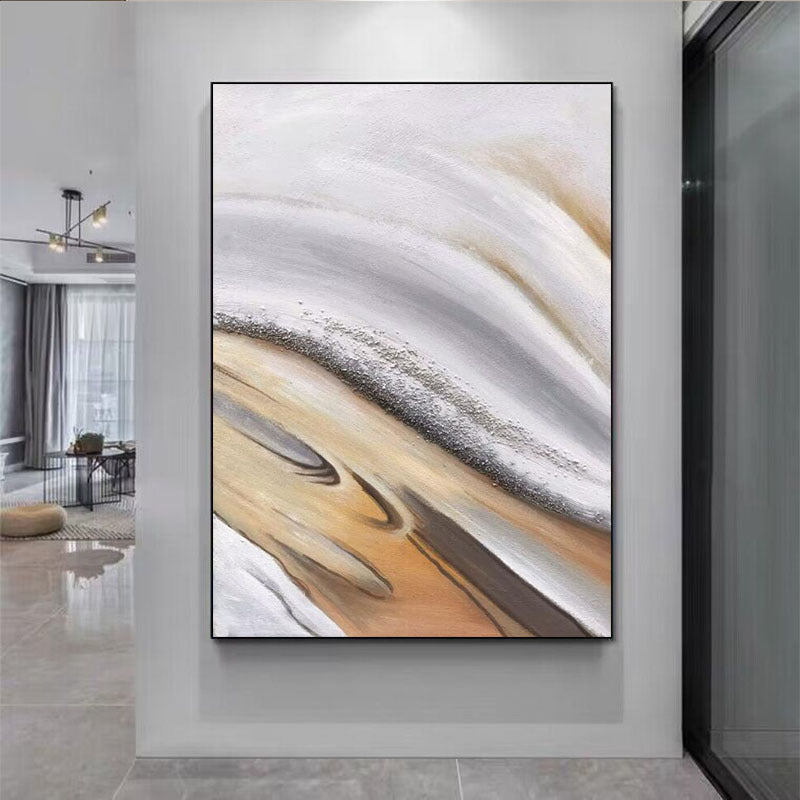 Abstract Wave Canvas Art