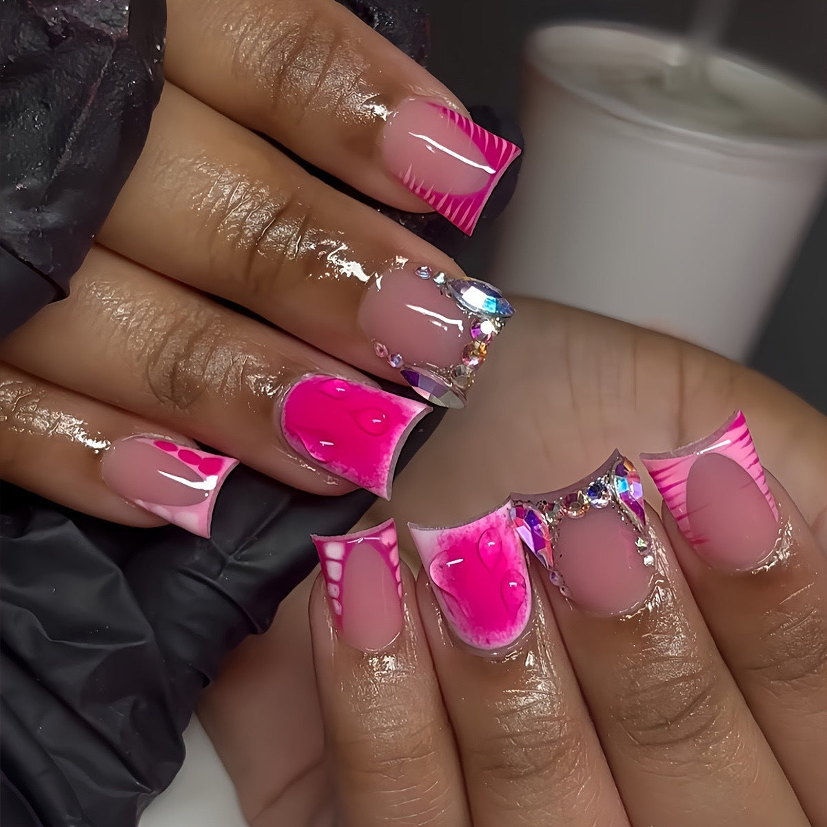 Artistic 3D Nail Art Extensions Acalora