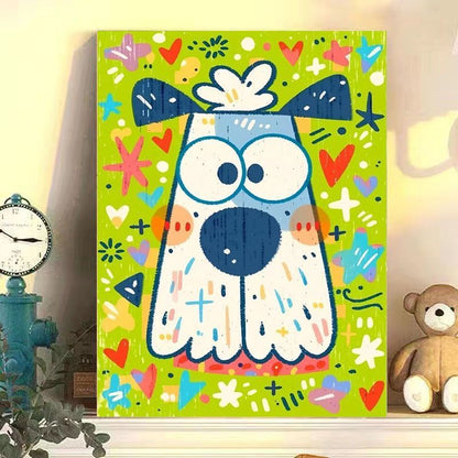 Playful Cat-Themed Canvas Wall Art