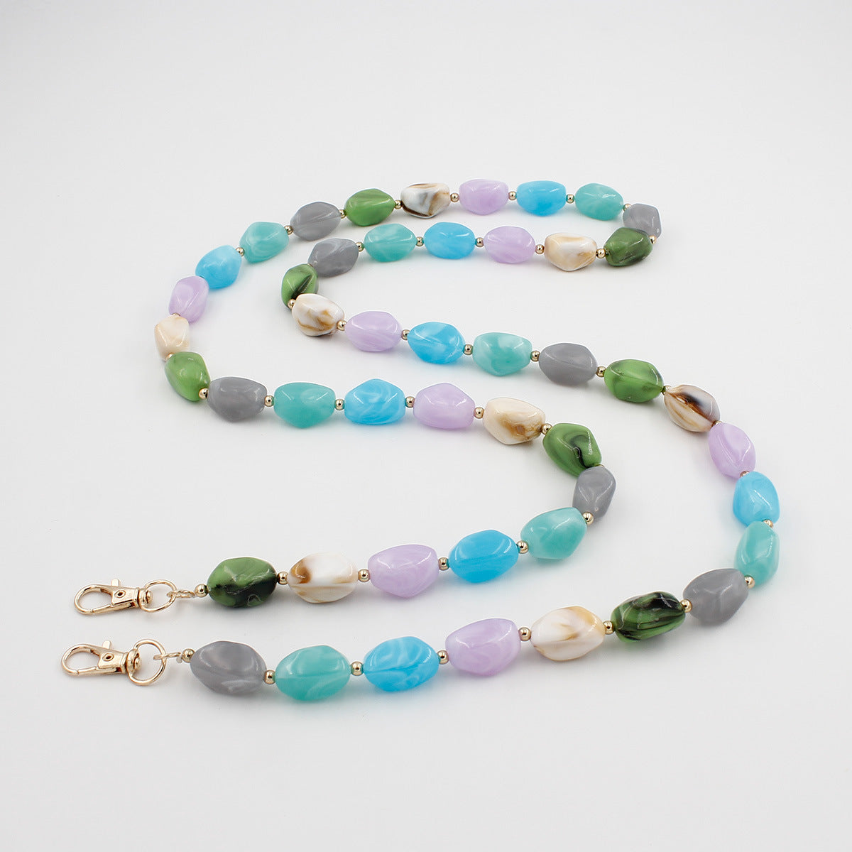 Chunky Beaded Eyewear Chain Acalora
