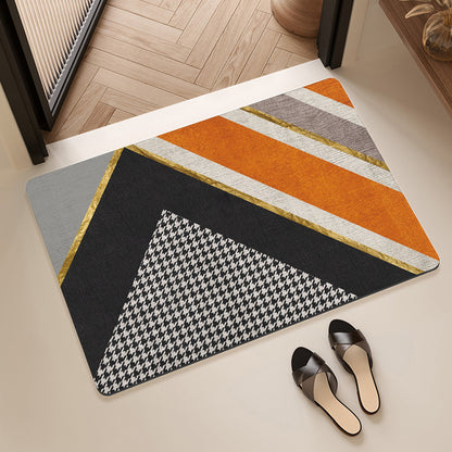 Abstract Modern Bath Mat Acalora