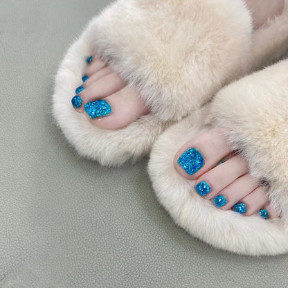 Luxurious Plush-Faux Fur Slippers Acalora