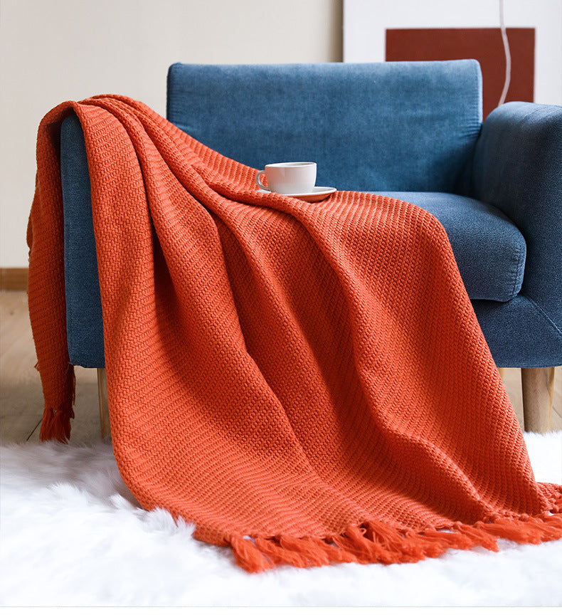 Unisex Premium Textured Throw Blanket