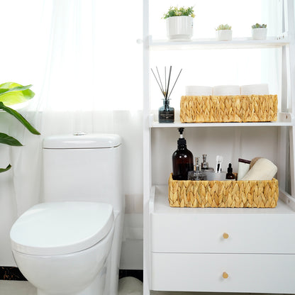 Handwoven Natural Fiber Storage Tray Acalora