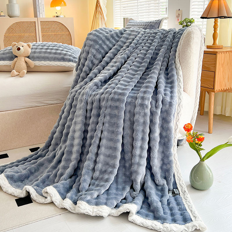 Unisex Plush Throw Blanket