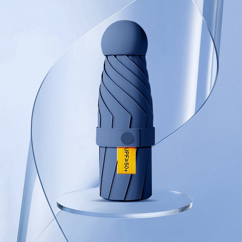 Women's UV Protection Folding Umbrella with Innovative Mechanism Bowlift