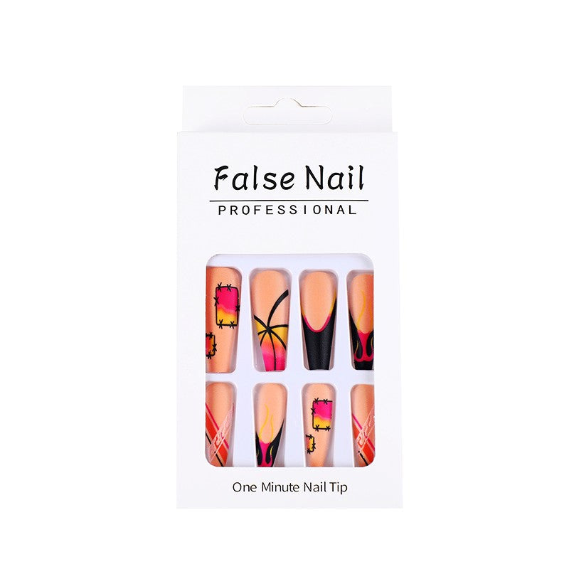 Creative Nail Art Set with Colorful Designs Acalora