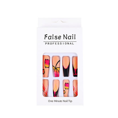 Creative Nail Art Set with Colorful Designs Acalora