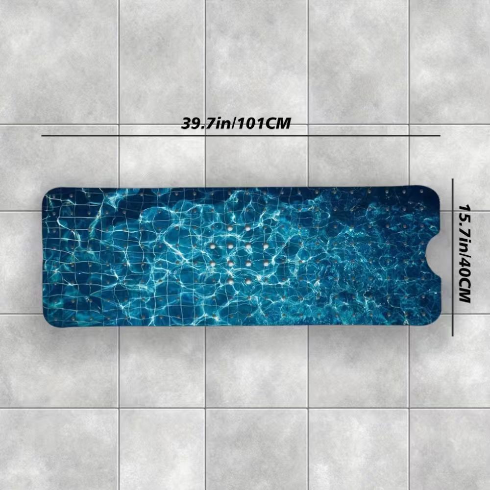 Decorative Ocean Shell Bath Mat