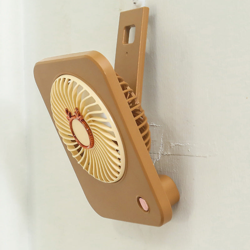 Women's Portable Handheld Fan with Cute Monkey Design Karnz