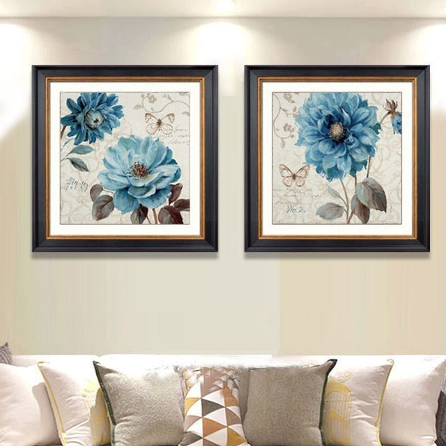 Floral Canvas Artwork