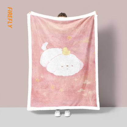 Unisex Plush Throw Blanket
