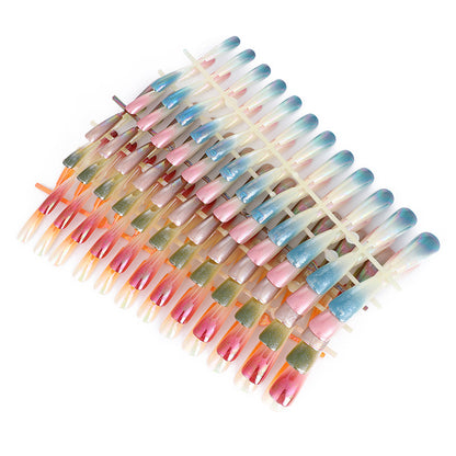 Artificial nails in modern glitter finish Acalora