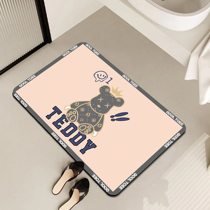Artistic Cartoon Entrance Mat Acalora