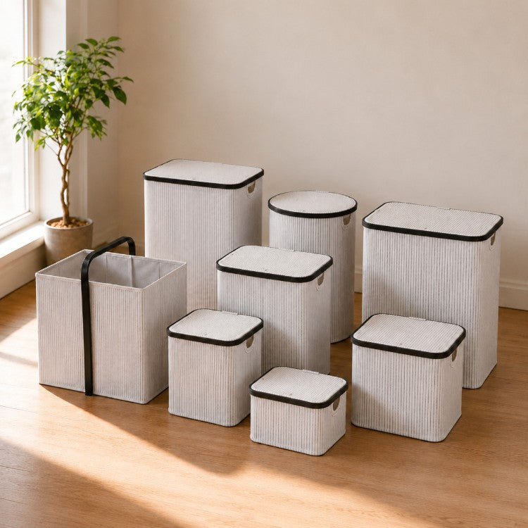 Laundry basket with lid and handles Acalora