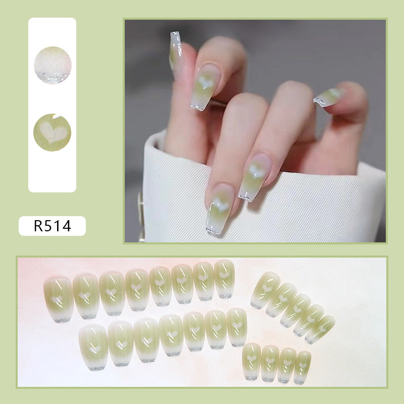 Artistic Ombre Press-On Nail Tips Acalora