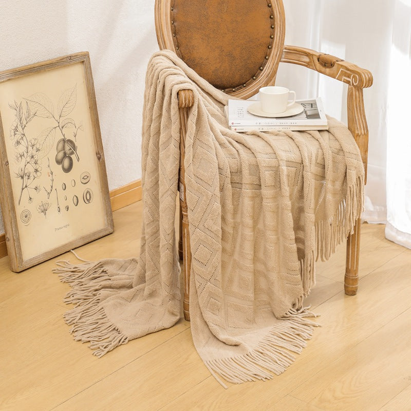 Cozy Decorative Woven Throw Blanket
