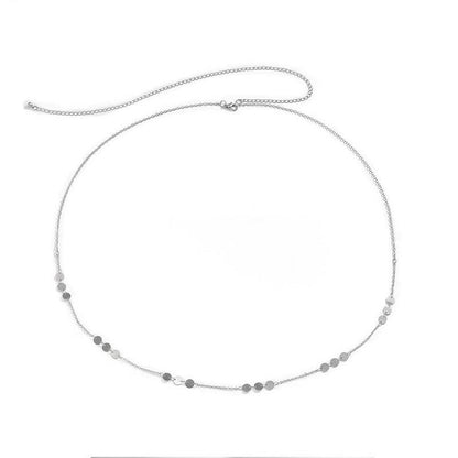 Delicate Beaded Chain Necklace Acalora