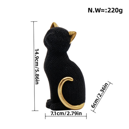 Decorative Cat Figurine Acalora