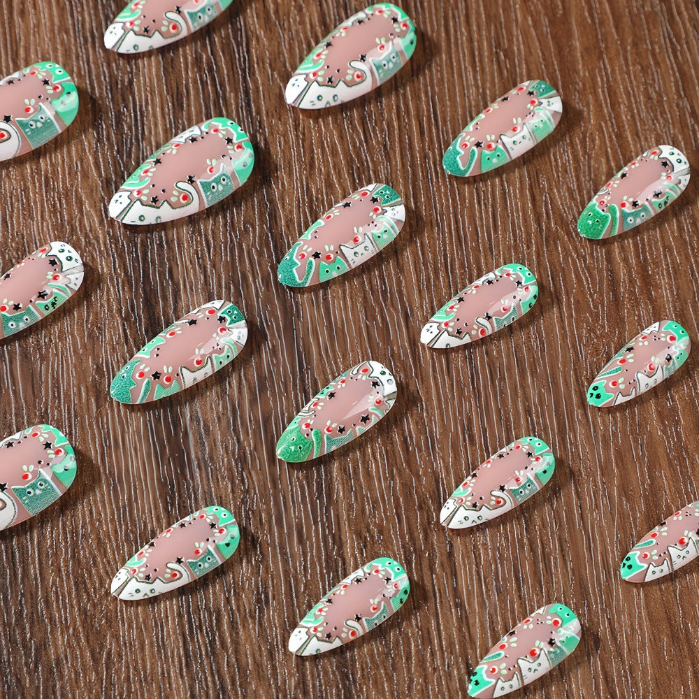 Artificial nail tips in creative design Acalora