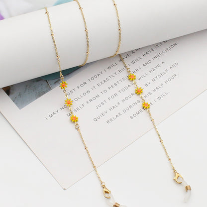 Floral Themed Eyewear Chain Acalora