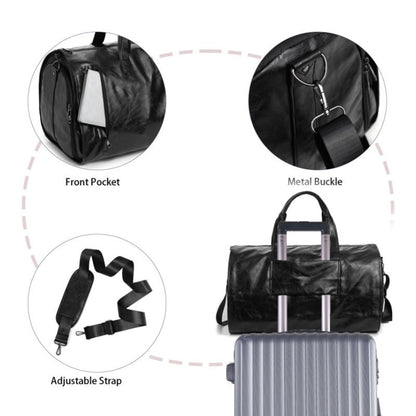 Premium Leather Duffle Bag Acalora
