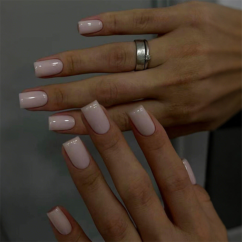 Premium False Nail Set for Elegant Natural Finish Acalora