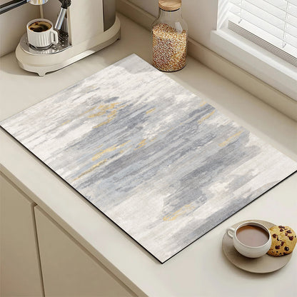 Abstract Geometric Kitchen Mat Acalora