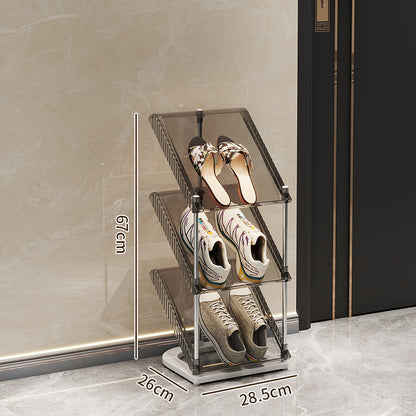 Shoe rack with transparent design Acalora
