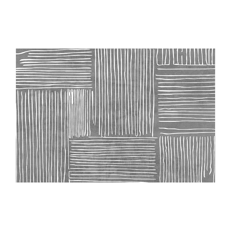 Contemporary Geometric Bath Rug Acalora