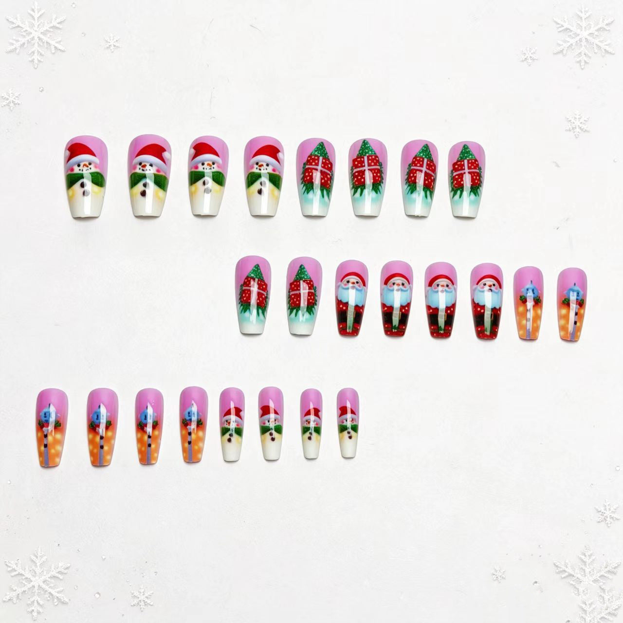 Festive 3D Decorative Nail Art Acalora
