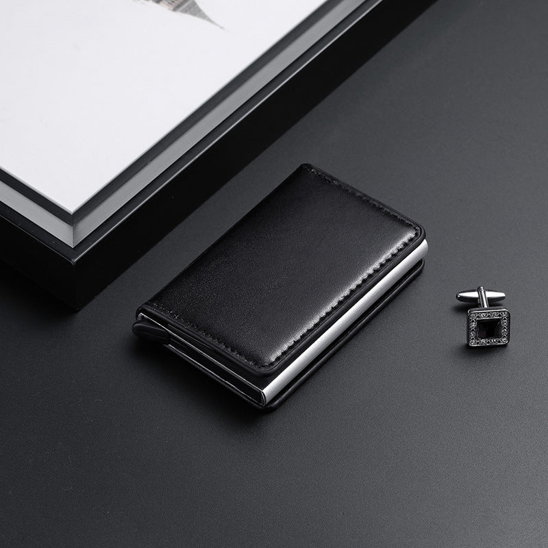 Premium Leather Business Card Holder Acalora