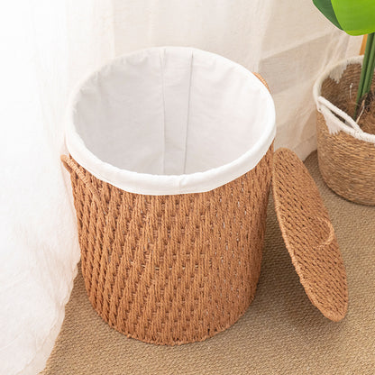 Stylish storage basket with sturdy weave