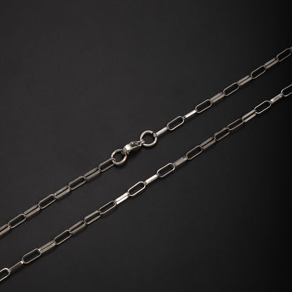 Elegant Open Link Chain Necklace Acalora