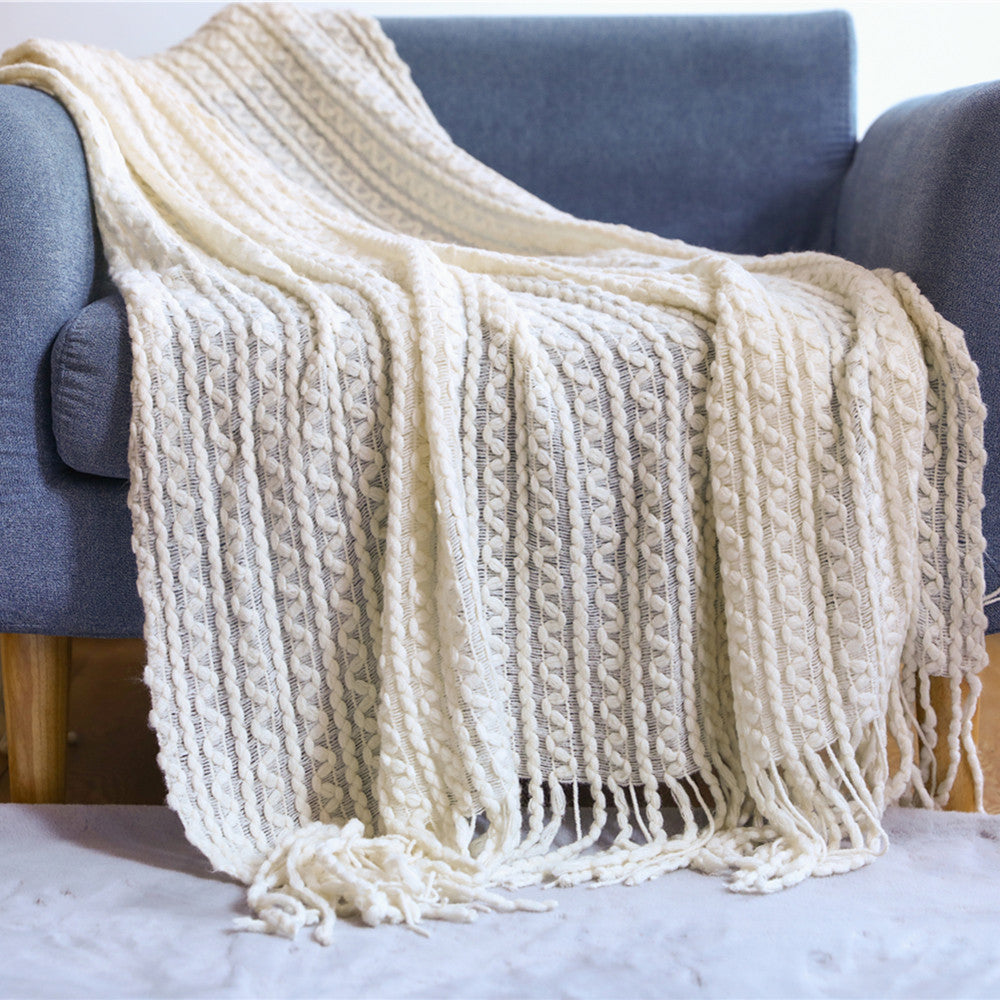 Women's Textured Knit Scarf